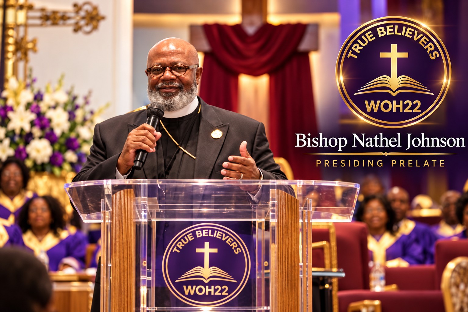 Bishop Nathel Johnson, Presiding Prelate