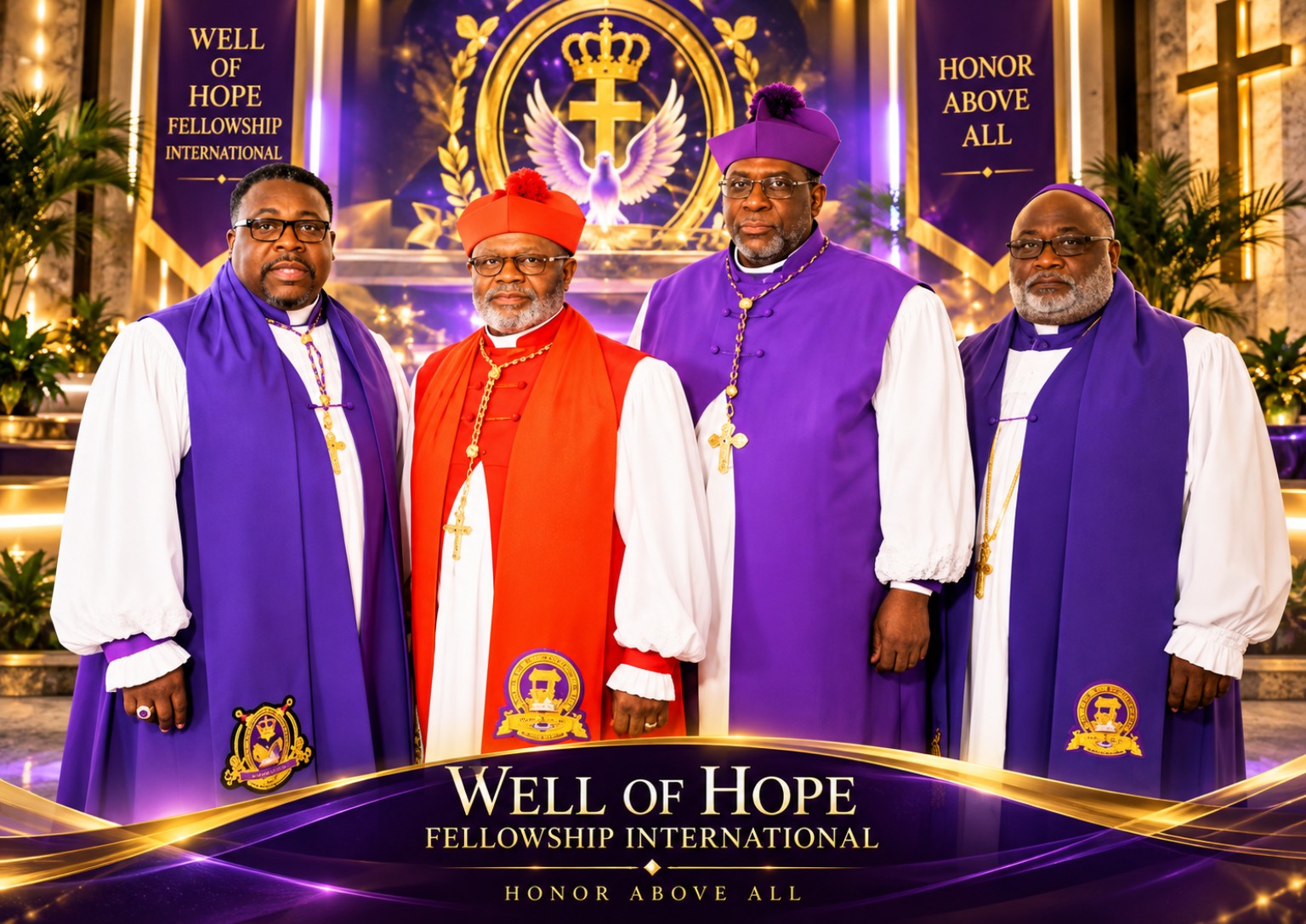 Well of Hope Fellowship International leadership