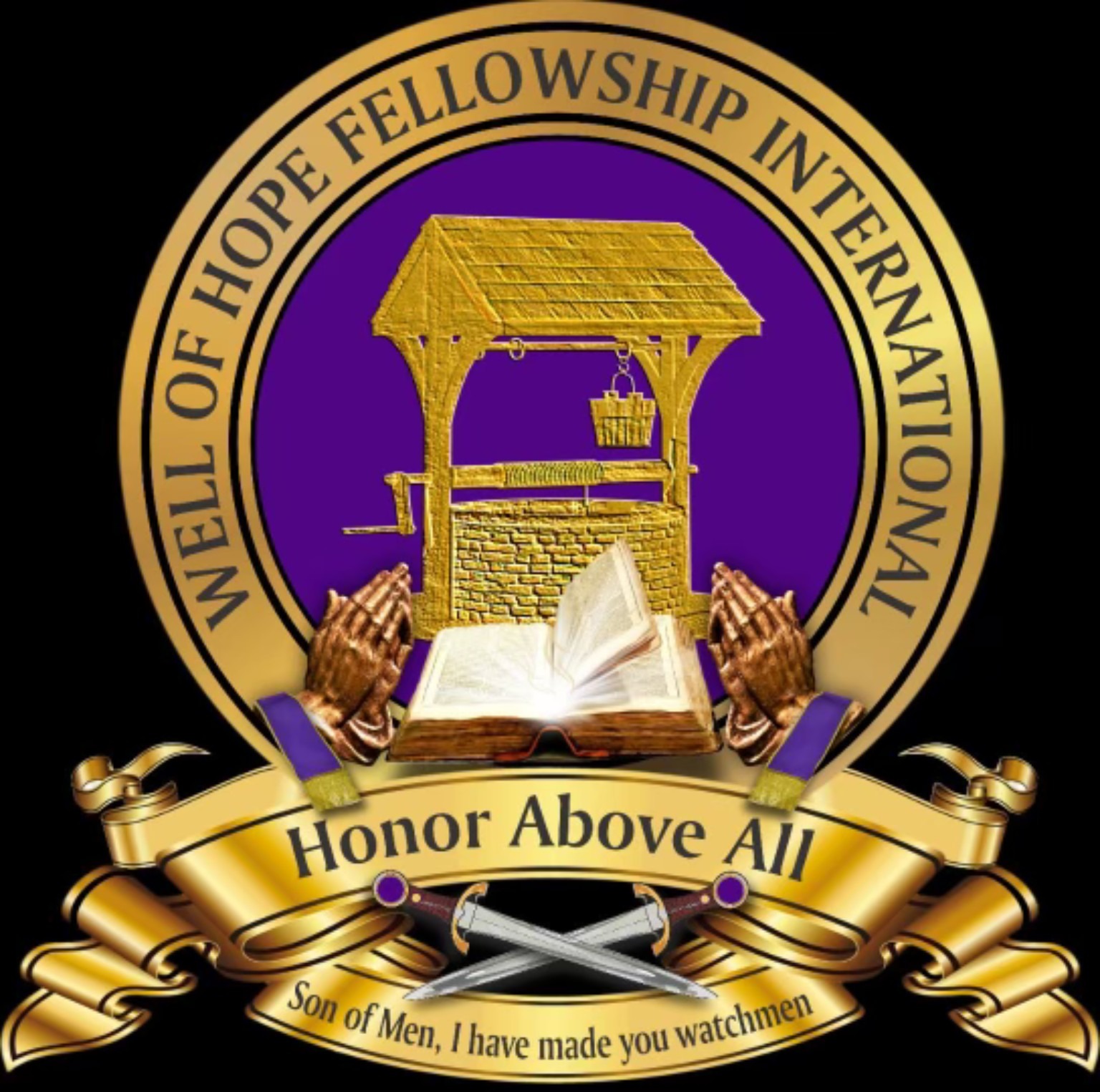 Well of Hope Fellowship International crest